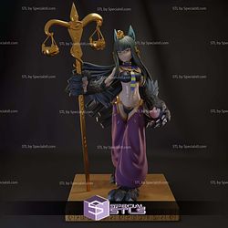 Anubis Monster Girl 230mm STL Files