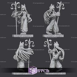 Anubis Monster Girl 230mm STL Files