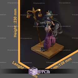 Anubis Monster Girl 230mm STL Files