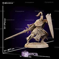 Artorias Dark Souls 32mm STL Files