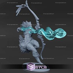 Asher Frostfang the Ice Wolf Hunter 1-12 STL Files