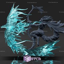 Asher Frostfang the Ice Wolf Hunter 1-12 STL Files