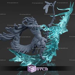 Asher Frostfang the Ice Wolf Hunter 1-12 STL Files