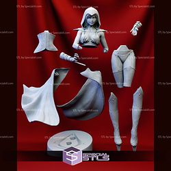 Assassin Creed Lady STL Files