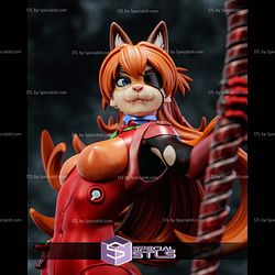 Asuka Langley Furry STL Files
