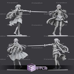 Asuna Yuuki 188mm STL Files