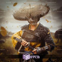 Atsu Ghost of Yotei 242mm STL Files