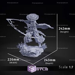 Atsu Ghost of Yotei Battle STL Files