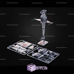 B Wing Vehicle Kit Card STL Files