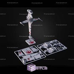 B Wing Vehicle Kit Card STL Files