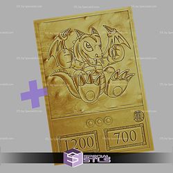 Baby Dragon Yu Gi Oh 107mm STL Files