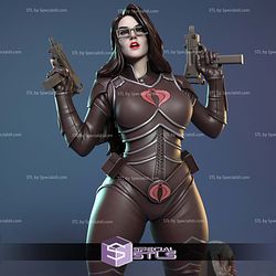 Baroness 2 Gun 1-10 GIJoe STL Files