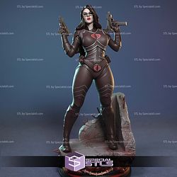 Baroness 2 Gun 1-10 GIJoe STL Files