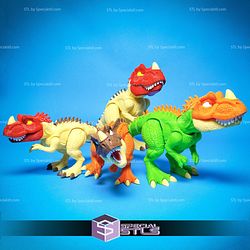 Basic STL Files Flexi Ceratosaurus
