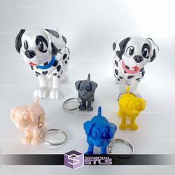 Basic STL Files Flexi Dalmatian