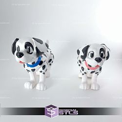 Basic STL Files Flexi Dalmatian