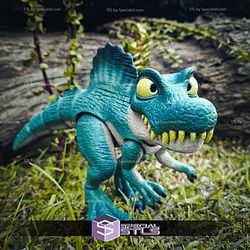 Basic STL Files Flexi Dino Spinosaurus