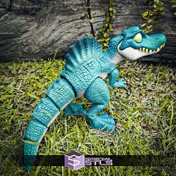 Basic STL Files Flexi Dino Spinosaurus