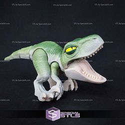 Basic STL Files Flexi Dino Velociraptor