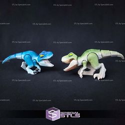 Basic STL Files Flexi Dino Velociraptor