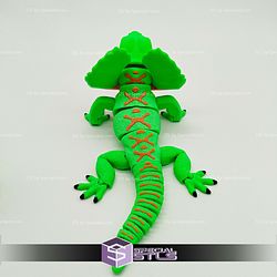 Basic STL Files Frilled Lizard Flexi