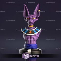 Beerus Bust 200mm STL Files