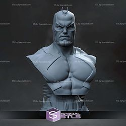 Black Bolt Bust 125mm STL Files