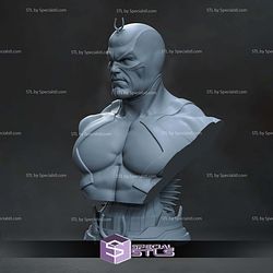 Black Bolt Bust 125mm STL Files