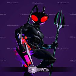 Black Manta 375mm STL Files