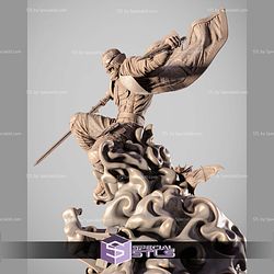 Blade Jump Pose STL Files