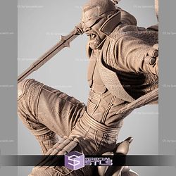 Blade Jump Pose STL Files