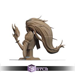 Blood Moon Diana League of Legends Bust STL Files