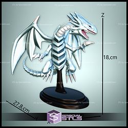 Blue Eye White Dragon Standalone STL Files