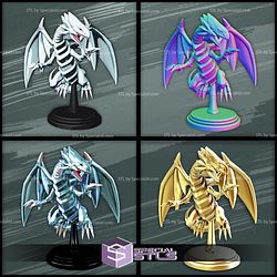Blue Eye White Dragon Standalone STL Files