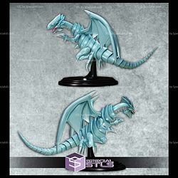 Blue Eye White Dragon Standalone STL Files