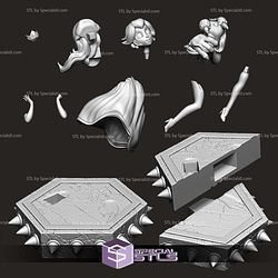 Bowser And Peach Mario Galaxy Movie STL Files