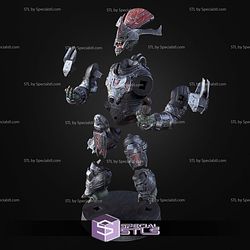 Brute Chieftain Controler Holder STL Files