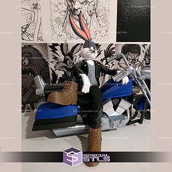 Bugs Bunny Rockstar Urban Vibes STL Files