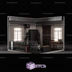 Call of Duty Military Room STL Files