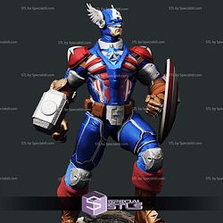 Captain American Thor STL Files