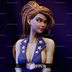 Captain American Uso Lady STL Files