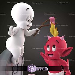 Casper and Hot Stuff STL Files