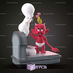 Casper and Hot Stuff STL Files