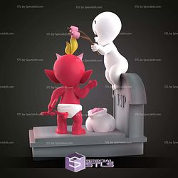 Casper and Hot Stuff STL Files