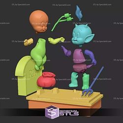 Casper and Hot Stuff STL Files