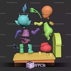 Casper and Hot Stuff STL Files