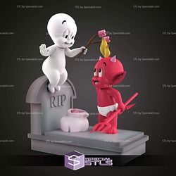 Casper and Hot Stuff STL Files