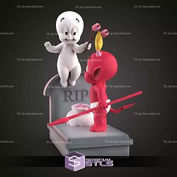 Casper and Hot Stuff STL Files