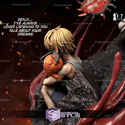 Chainsaw Man Denji and Pochita Diorama STL Files