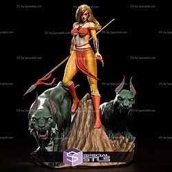 Cheetara and her Guard STL Files